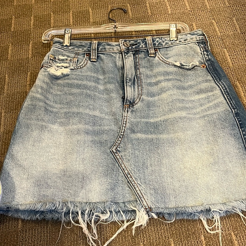 Abercrombie Jean Skirt